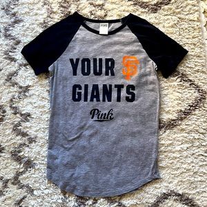 Women’s SF giants baseball tee size S